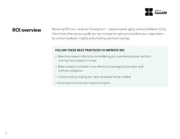 Maximize Your Research ROI - Page 8