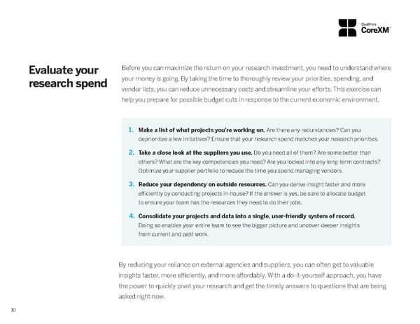 Maximize Your Research ROI - Page 10